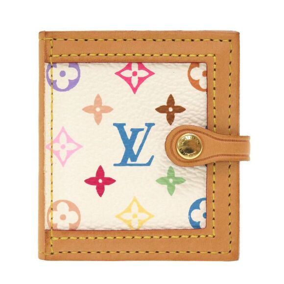 Louis Vuitton Monogram Multicolor Porto Wallet White - Picture 1 of 6